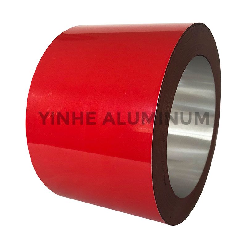 Red Color Coated Aluminum Coil